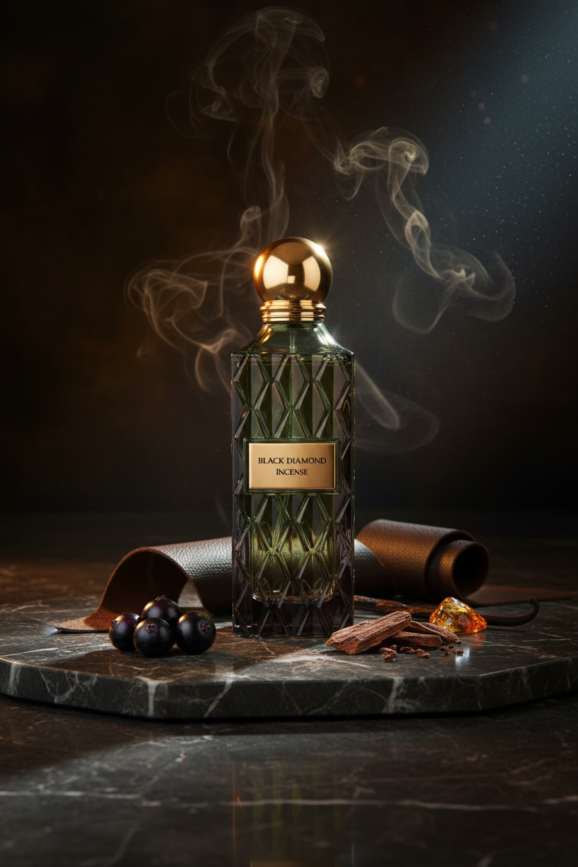 Ibrahim Al Qurashi - Black Diamond Incense EDP 150ml