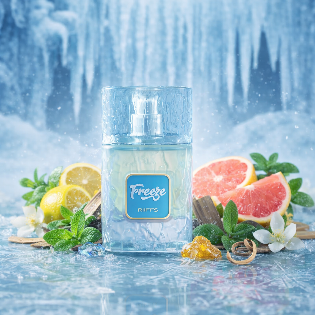 Freeze By Riffs Package Riiffs Freeze – Frisk & kølig unisex-duft – SAND OF SCENT